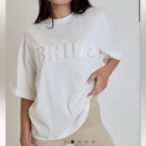 Calling all brides!! Six Stories white bride tee!